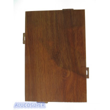 Wooden Coating Surface Solid Aluminiumblech